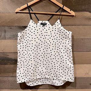 The Limited polka dot dress top